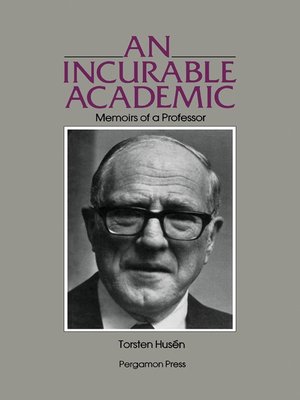 cover image of An Incurable Academic